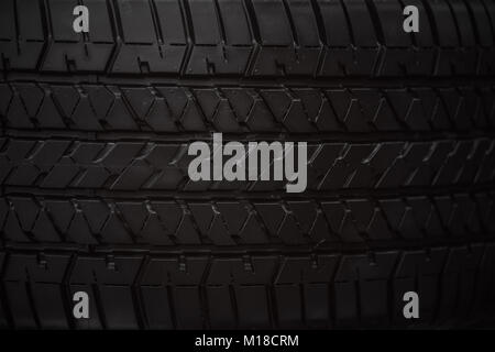 tire face closeup rubber tyre texture vintage tone Stock Photo