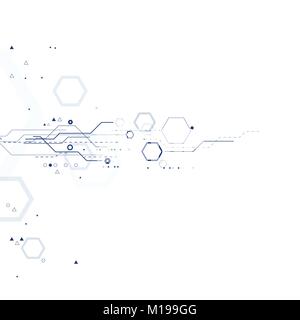 Abstract technology background Stock Vector