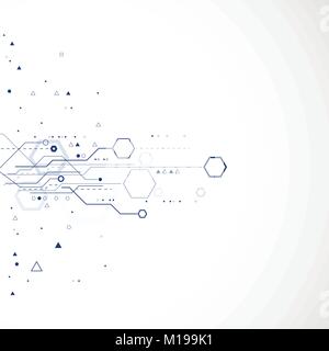 Abstract technology background Stock Vector