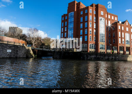 Office buildings at Kings Orchard, Bristol, UK. Stock Photo