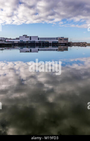 New Brighton promenade Stock Photo