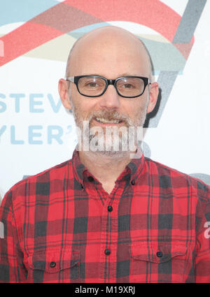 LOS ANGELES, CA - JANUARY 28: Moby, at Steven Tyler and Live Nation presents Inaugural Janie's Fund Gala & GRAMMY Viewing Party at Red Studios in Los Angeles, California on January 28, 2018. Credit: Faye Sadou/MediaPunch Stock Photo