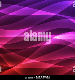 abstract vector glowing background with soft lines - red and violet Stock Vector