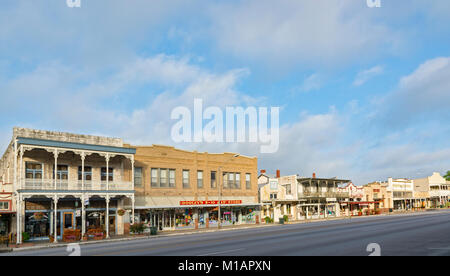 Texas, Hill Country, Fredericksburg, Downtown, Main Street, Shops ...