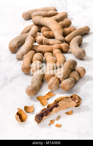 Tamarind fruit fresh sweet Stock Photo