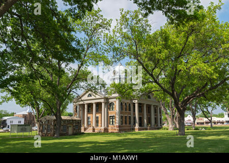 Texas, Hill Country, Mason County Courthouse completed 1910 Stock Photo