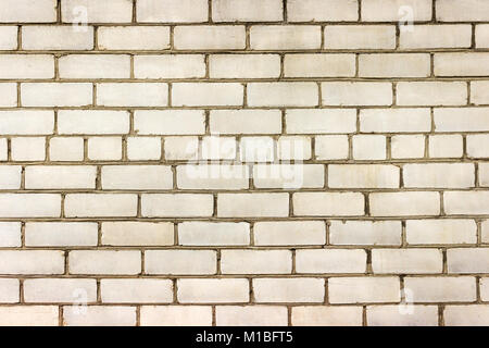 White brick wall, perfect as a background, square photograph Stock Photo