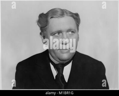 Charles Laughton, Publicity Portrait for the Film, 'Ruggles of Red Gap', Paramount Pictures, 1935 Stock Photo