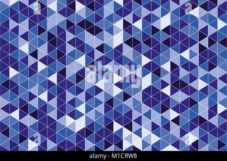 Abstract graphic background made by triangles for fabric or backgrounds of art projects Stock Photo