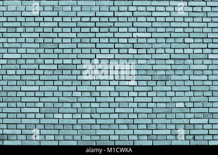 ocean liner colored brick wall background Stock Photo