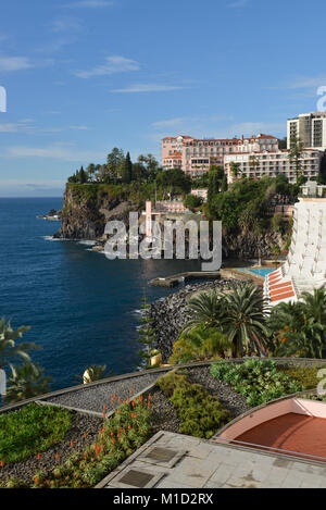 Hotel Reid's Palace', Estrada Monumental, Funchal, Madeira, Portugal, Hotel ´Reid’s Palace´ Stock Photo