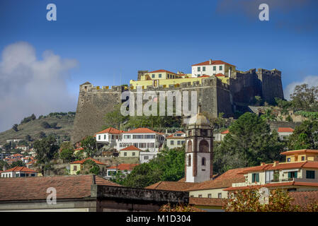 Fortaleza do pico, Funchal, Madeira, Portugal, Fortaleza do Pico Stock Photo