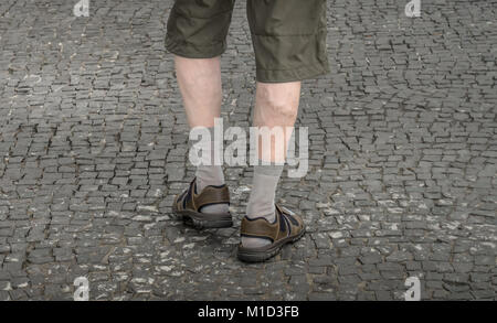 Men legs, Maennerbeine Stock Photo