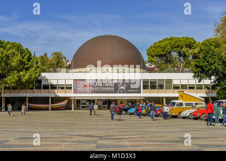 Planetarium 'planet' Dario Calouste Gulbenkian, Belem, Lisbon, Portugal, Planetarium ´Planetario Calouste Gulbenkian´, Lissabon Stock Photo