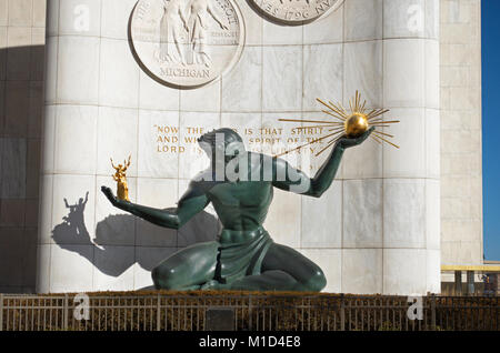 Spirit of detroit logo hi-res stock photography and images