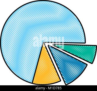 pie chart design Stock Vector