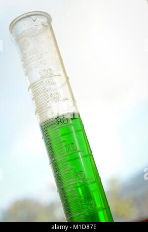 Dispensing controlled medicines on a hospital ward. Synthetic opiate methadone. Stock Photo