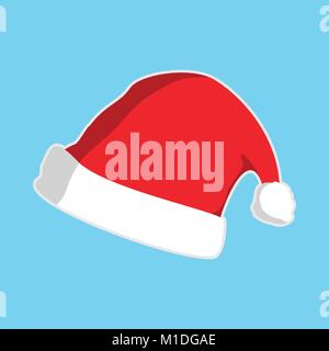 Christmas Hat Vector Graphic Illustration Sign Symbol Design Stock Vector