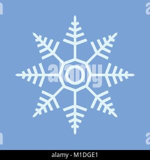 Snowflake Star Vector Graphic Illustration Sign Symbol Design Stock Vector