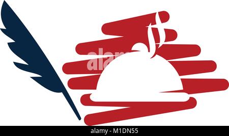 Review Restaurant Stock Vector