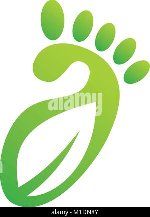 Foot Therapy Health Stock Vector