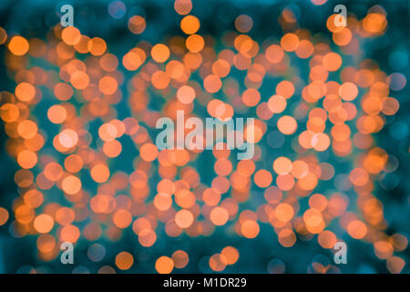 Abstract yellow holiday blurs Stock Photo