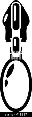 Oval zip icon, simple style Stock Vector Image & Art - Alamy