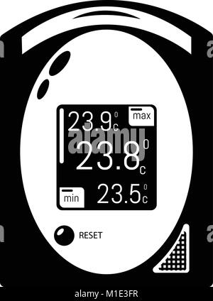Medical tonometer icon, simple style Stock Vector