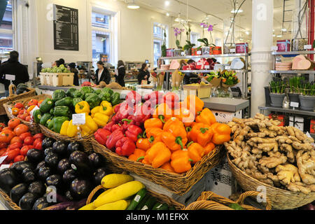 Dean & Deluca Specialty Grocery Store, SoHo, NYC, USA Stock Photo