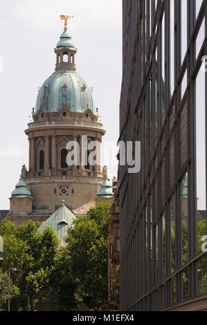 Mannheim, Christuskirche Stock Photo