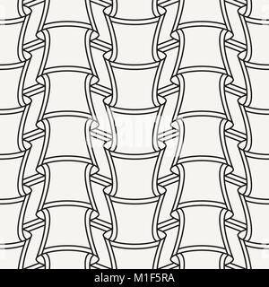 Seamless pattern like bamboo trees or cups. Abstract vector floral background Stock Vector