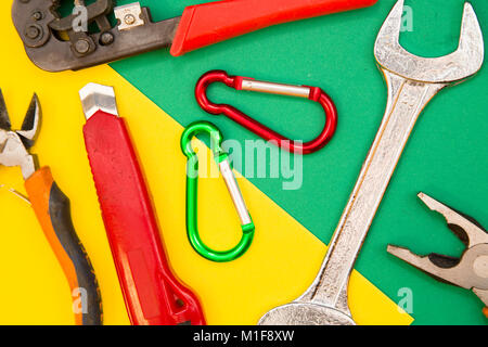 Tools for house reapair Stock Photo