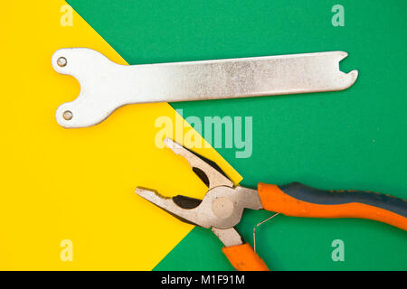 Tools for house reapair Stock Photo