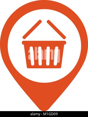 Cart vector icon in eps 10 on white background Stock Vector
