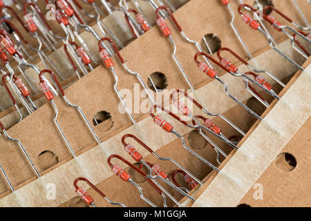 different radio electronic components Stock Photo