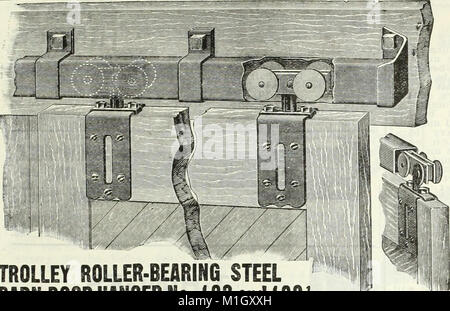 1915 Griffith and Turner Co. : farm and garden supplies . No. 51. Wood  frame hosereel with squaretop. Each, 75c. No. 50.Wood frame hosereel with  roundtop. Each, 75c. No. 42.Steel frame