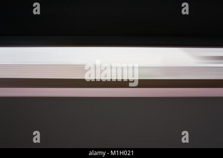 abstract background, parallel horizontal color lines and spots. Pink, gray, white, black. Stock Photo