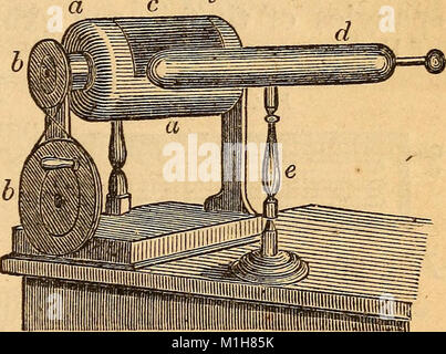 A text-book on chemistry. For the use of schools and colleges (1866) (14796329963) Stock Photo