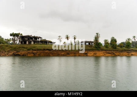 La-Manuela Ranch Ruins in Guatape Stock Photo