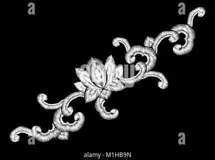 Abstract floral logo. Oriental pattern Stock Vector Image & Art - Alamy