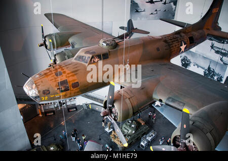 Airplanes World War II museum Stock Photo