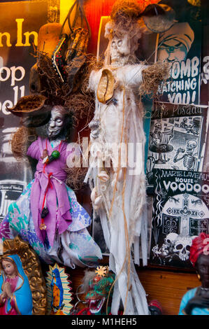 Rev. Zombies Voodoo Shop Store exterior New Orleans, Stock Photo