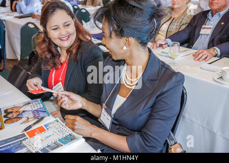 Miami Florida,Jungle Island,Small business,Training and Matchmaking Summit,working,work,servers employee employees worker workers job jobs staff,caree Stock Photo