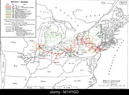 A plan for railroad consolidations, including a discussion of their purpose and practicability (1921) (14572291210) Stock Photo