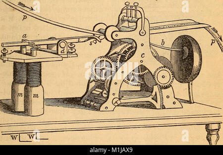 A text-book on chemistry. For the use of schools and colleges (1866) (14776540605) Stock Photo