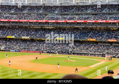 Yankees x Rockies 2014 Baseball New York City Stock Photo