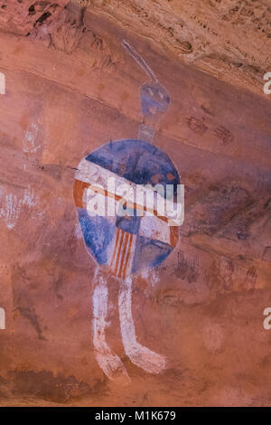 All-American-Man, Pictograph, Salt Creek, Canyonlands Nationalpark