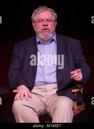 January 30, 2018 - Santa Monica, California, U.S. -  Pulitzer Prize-winning investigative reporter, DAVID CAY JOHNSTON, discusses his new book, 'It's Even Worse Than You Think: What the Trump Administration is Doing to America' at a Live Talks Los Angeles event.(Credit Image: © Brian Cahn via ZUMA Wire) Stock Photo
