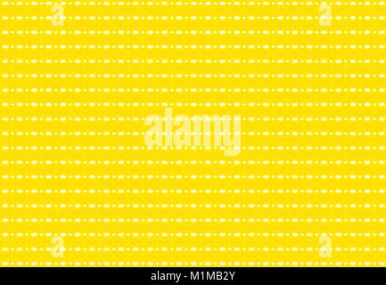 Yellow and white seamless tiled simple pattern Stock Photo