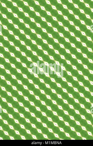 green seamless ornamental pattern design Stock Photo